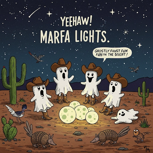 Le Luci di Marfa: Spettri nel Deserto del Texas