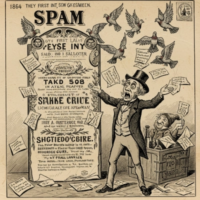 Il primo spam della storia risale al 1864