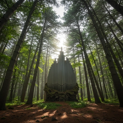 La foresta che suona come un organo gigante