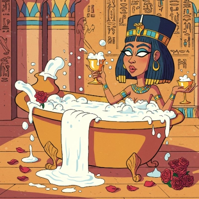 Il bagno di latte di Cleopatra