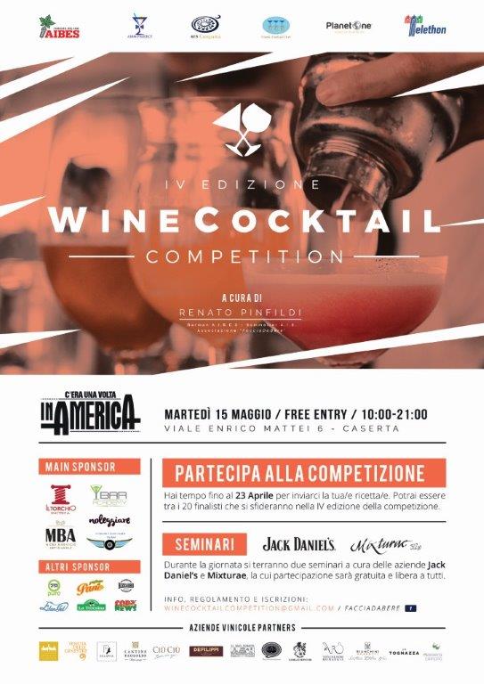 WineCocktail Competition 2018 per Telethon 