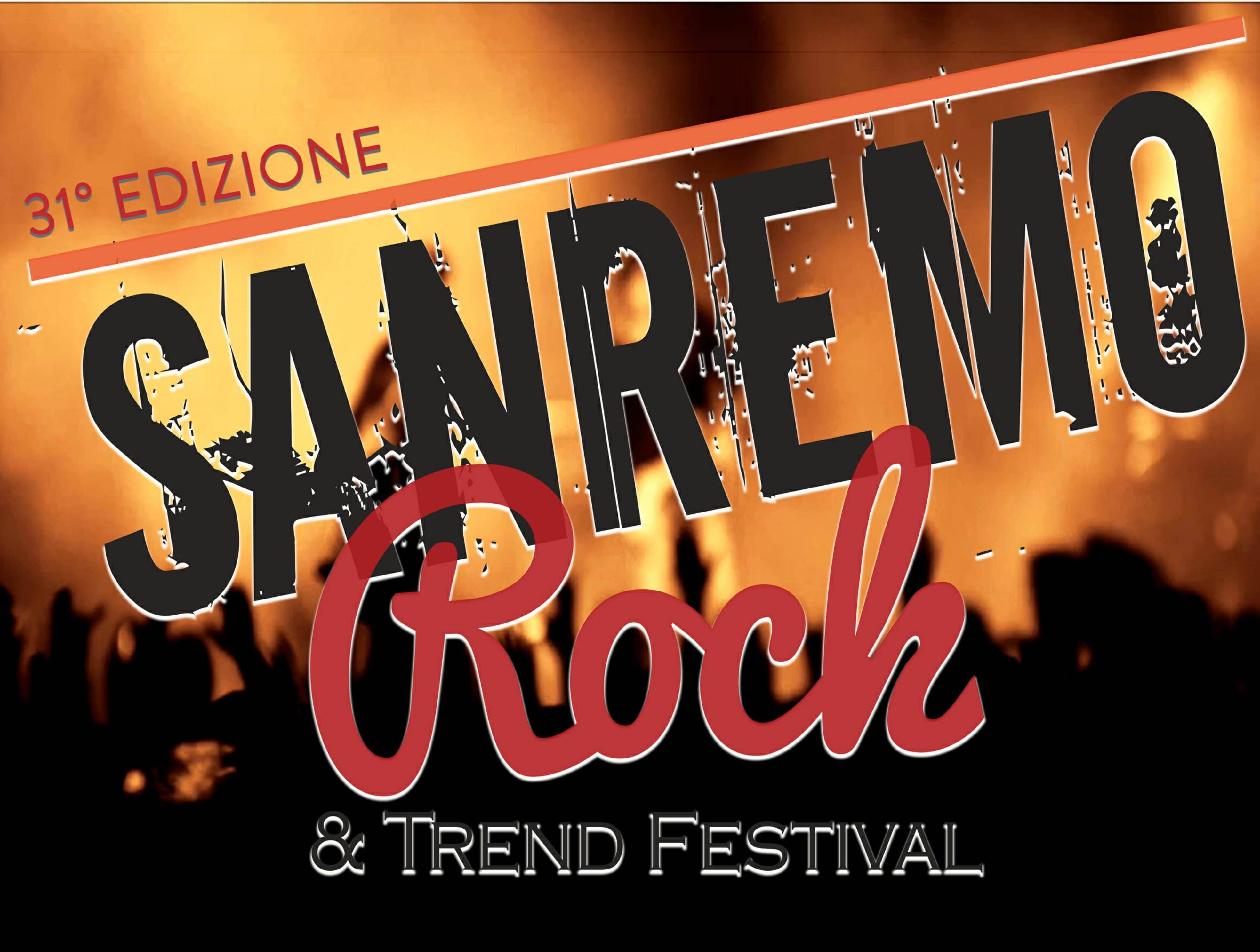 31° SANREMO ROCK & TREND FESTIVAL - Il Live Tour 2017/18 arriva in Sardegna -