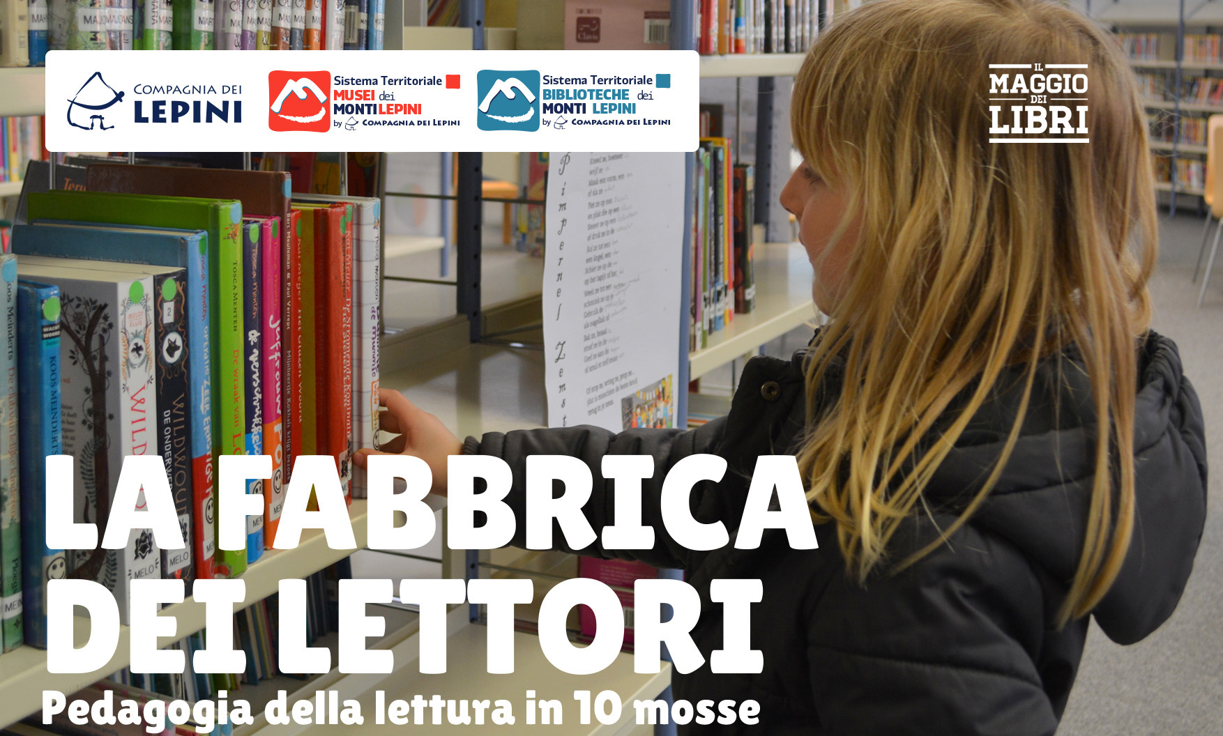  La fabbrica dei lettori. La biblioteca di Cori inaugura il suo Maggio dei Libri