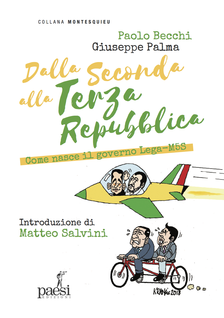 Il 9 agosto, a Ostuni, presentazione del libro “Dalla Seconda alla Terza Repubblica” 