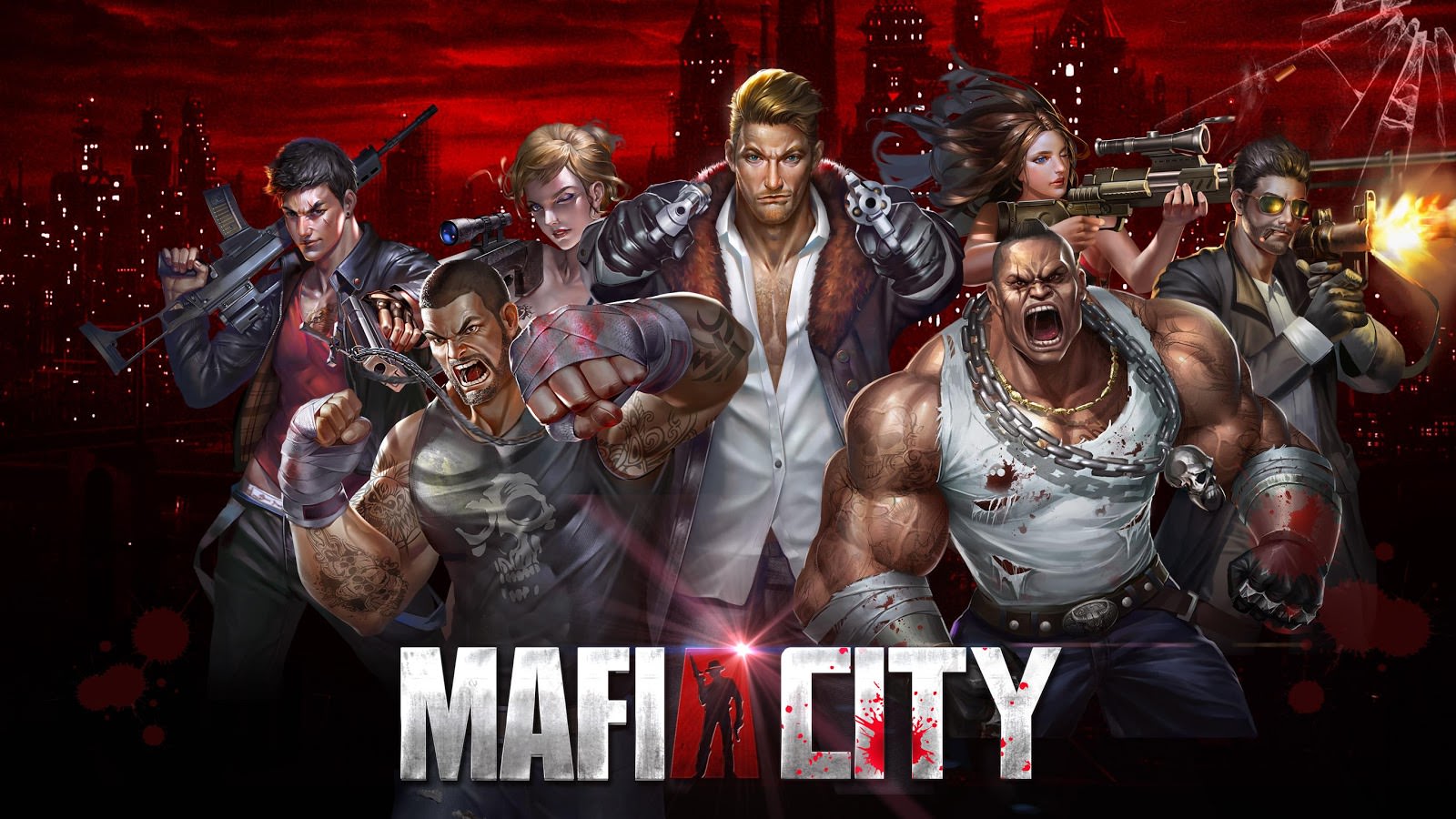 Mafia City H5: borders set by the mafia bosses that controlled the territory