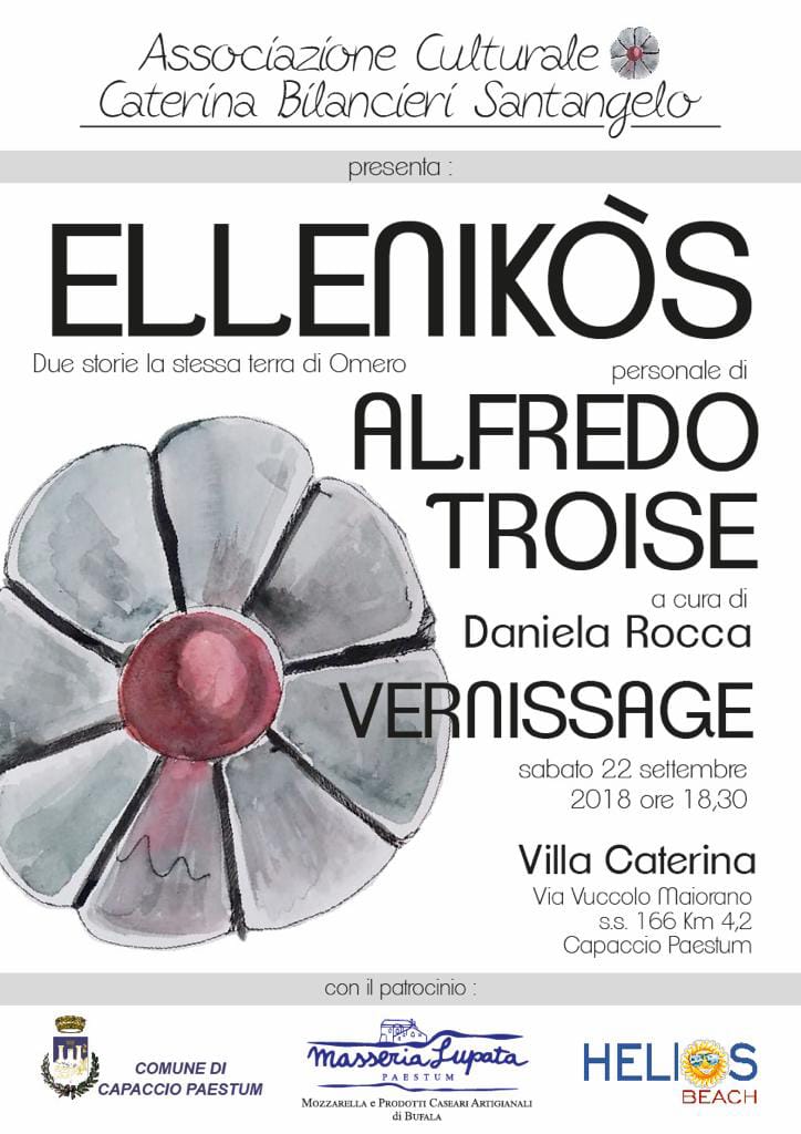 Ellenikòs: prima mostra personale di Alfredo Troise in Cilento