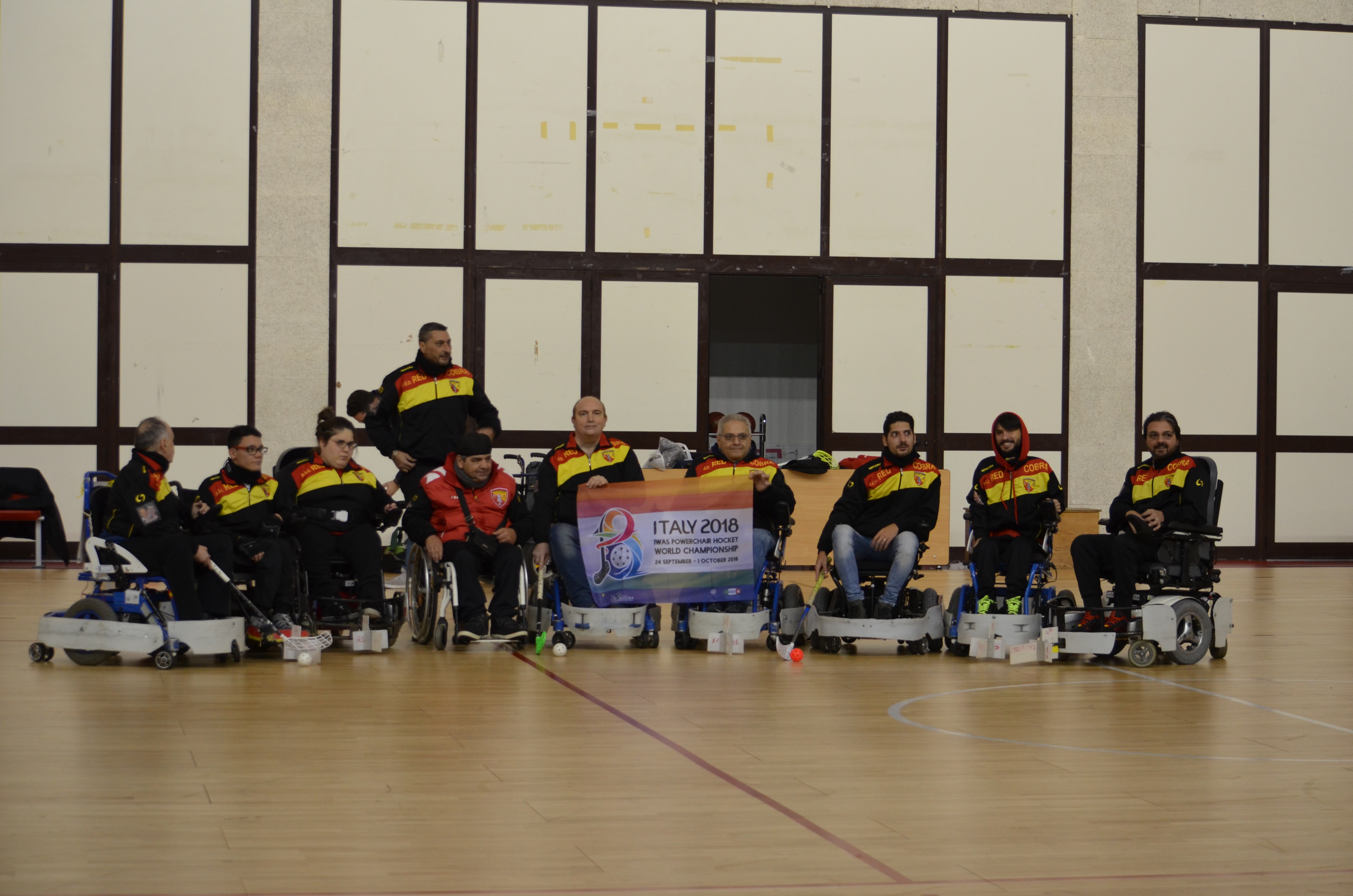 Wheelchair hockey: al via il Campionato per i Red Cobra Palermo