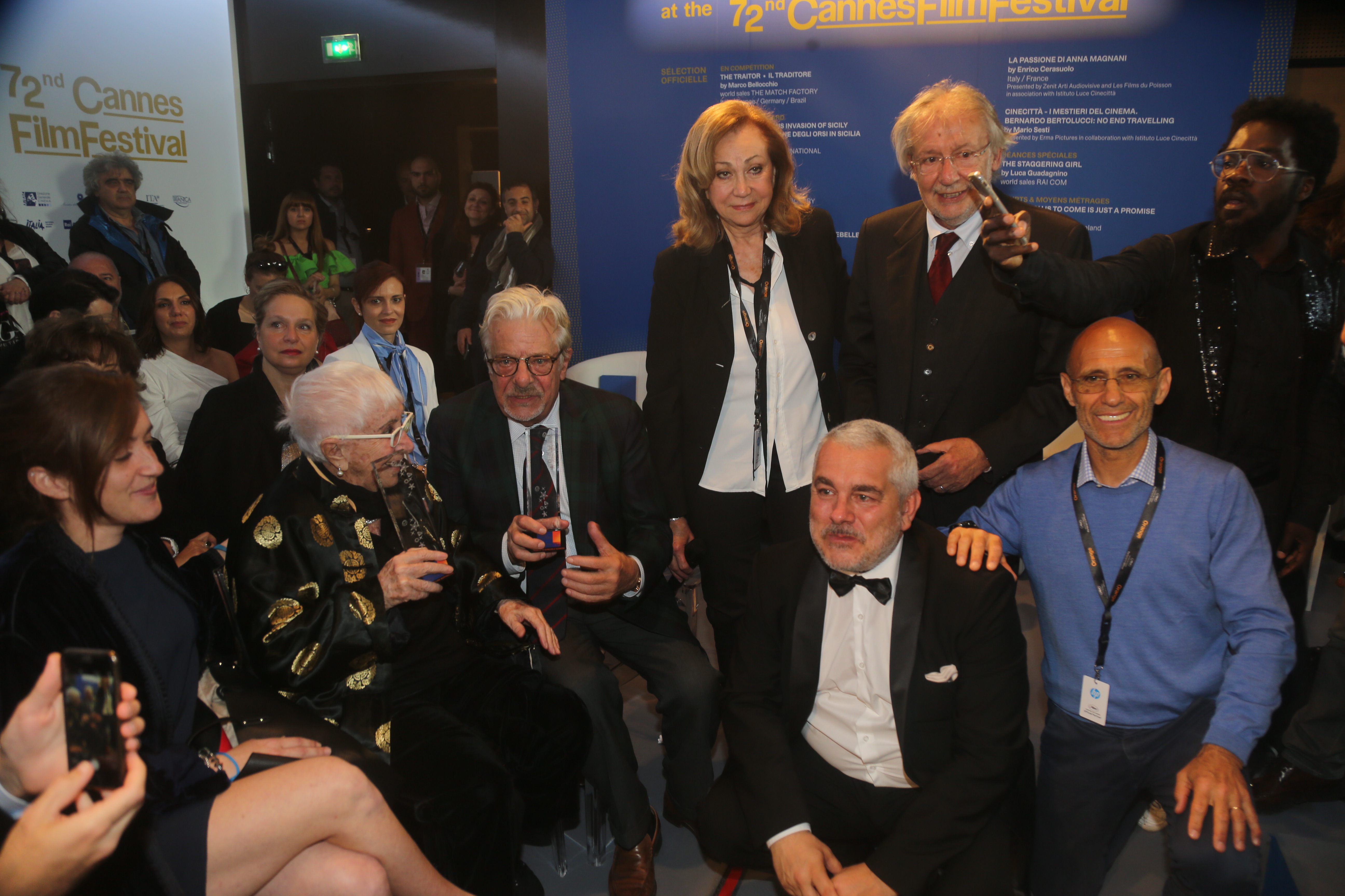 Presentato a Cannes il Premio Kinéo. Consegnati i premi a Giannini e Wertmuller
