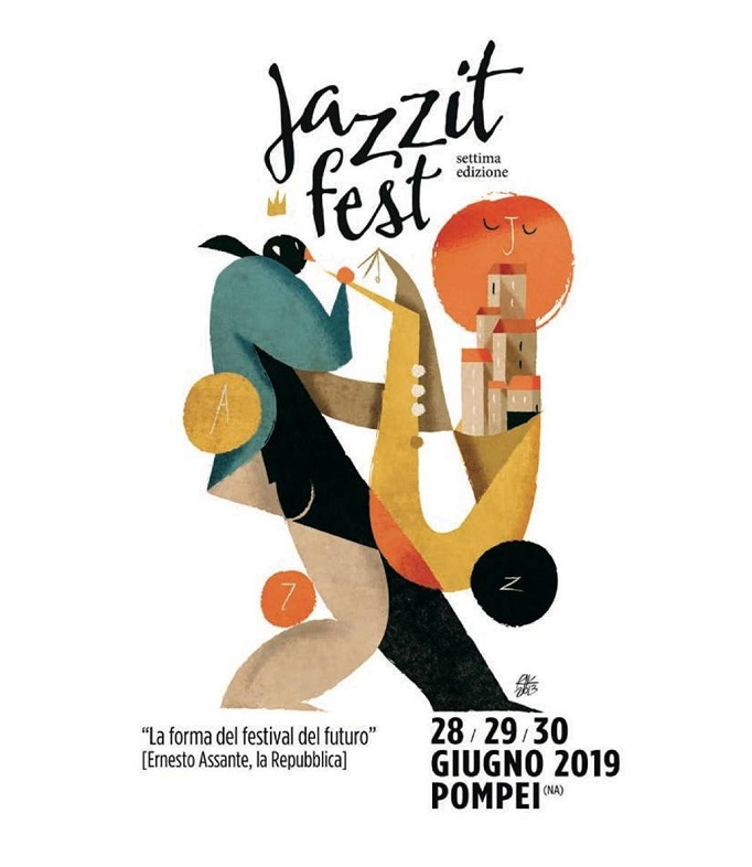 Tutto pronto per il Jazzit Fest#7 che quest’anno si svolgerà a Pompei  il 28-29-30 giugno 2019.