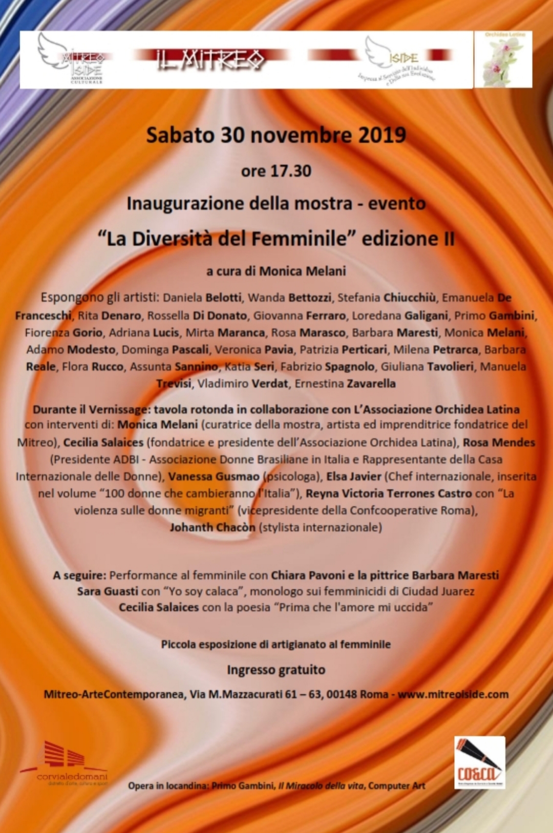 A Roma la mostra-evento 'La Diversità del Femminile'