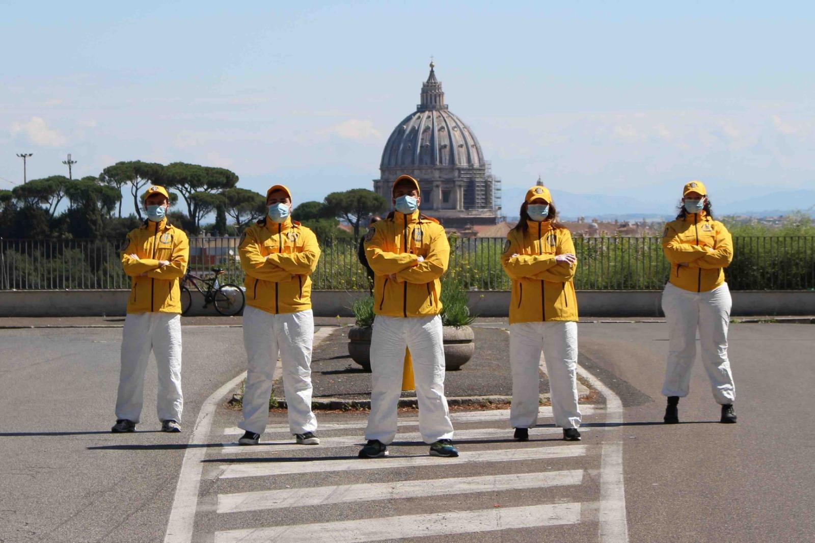 Roma:  i Ministri Volontari di Scientology istruiscono la comunità sulla prevenzione al contagio