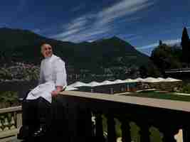 Lo chef Vincenzo Guarino saluta il Mandarin Oriental del  Lago di Como