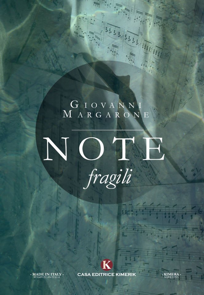 “Note fragili” dello scrittore Giovanni Margarone finalista con “Menzione d’onore” al Concorso Letterario Nazionale Artisti per Peppino Impastato” 3^ Edizione
