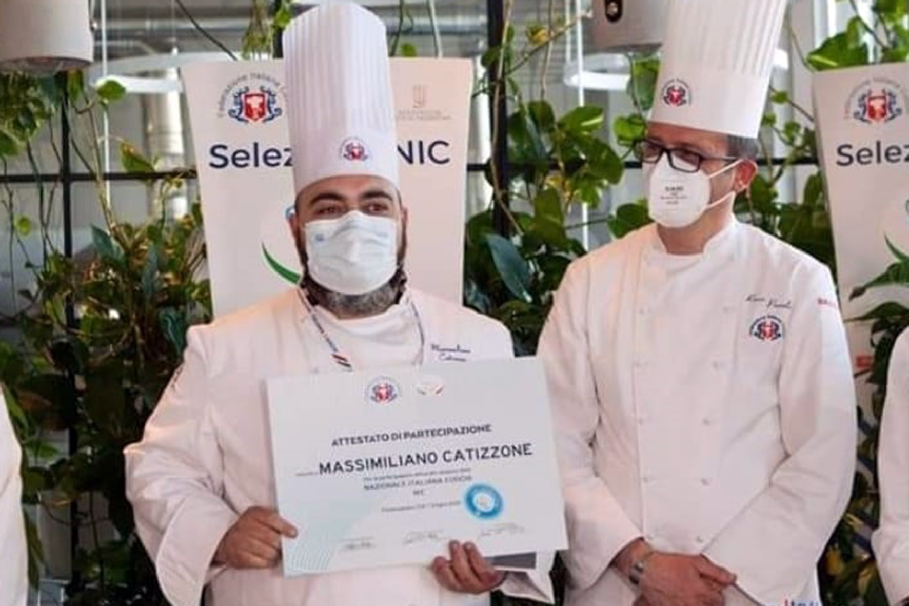 Lo chef Massimiliano Catizzone entra nella Nazionale Italiana Cuochi