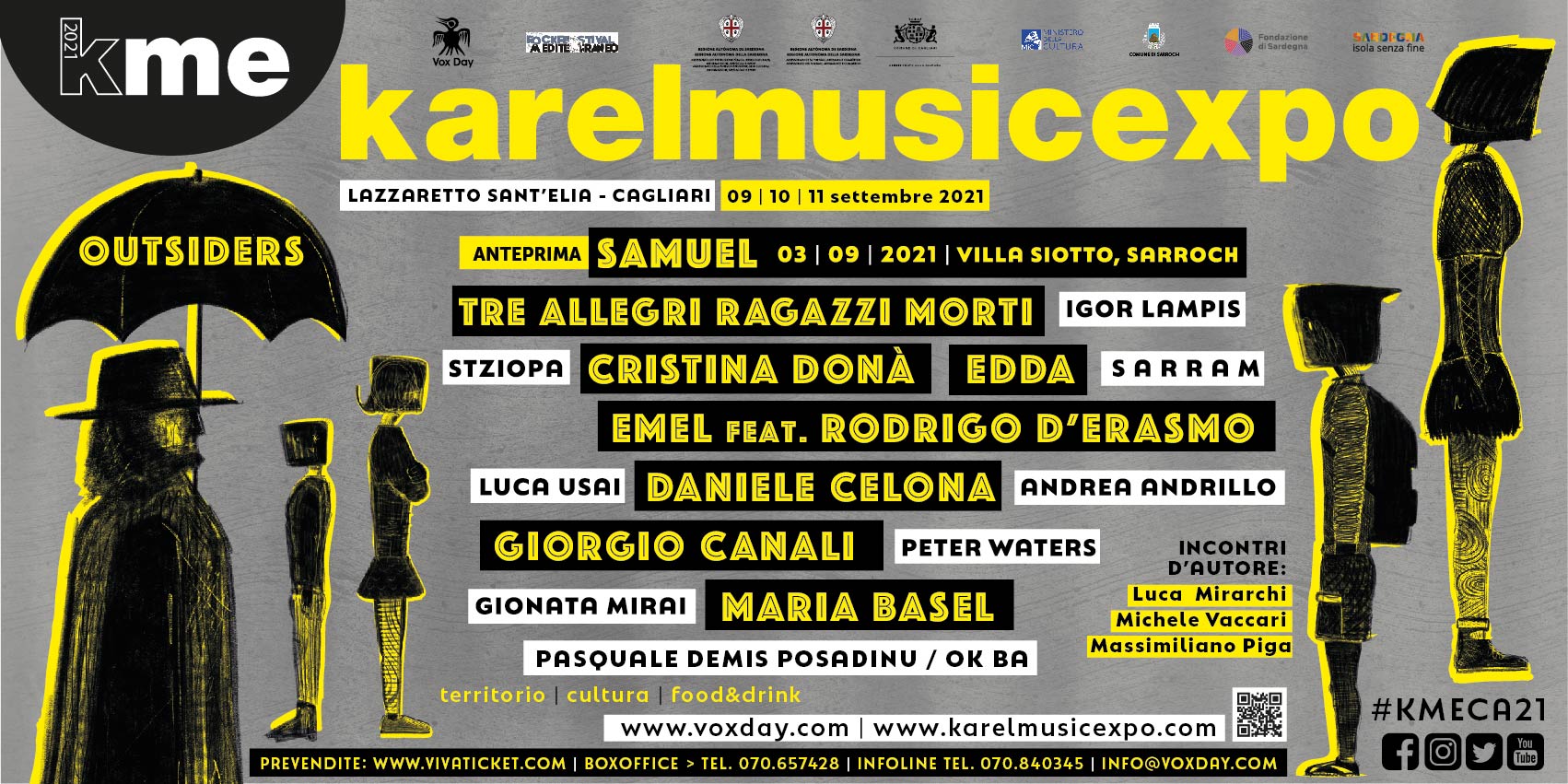 KAREL MUSIC EXPO: Dal 9 all'11 settembre torna a Cagliari il Festival delle culture resistenti. Il programma completo della 15^ edizione