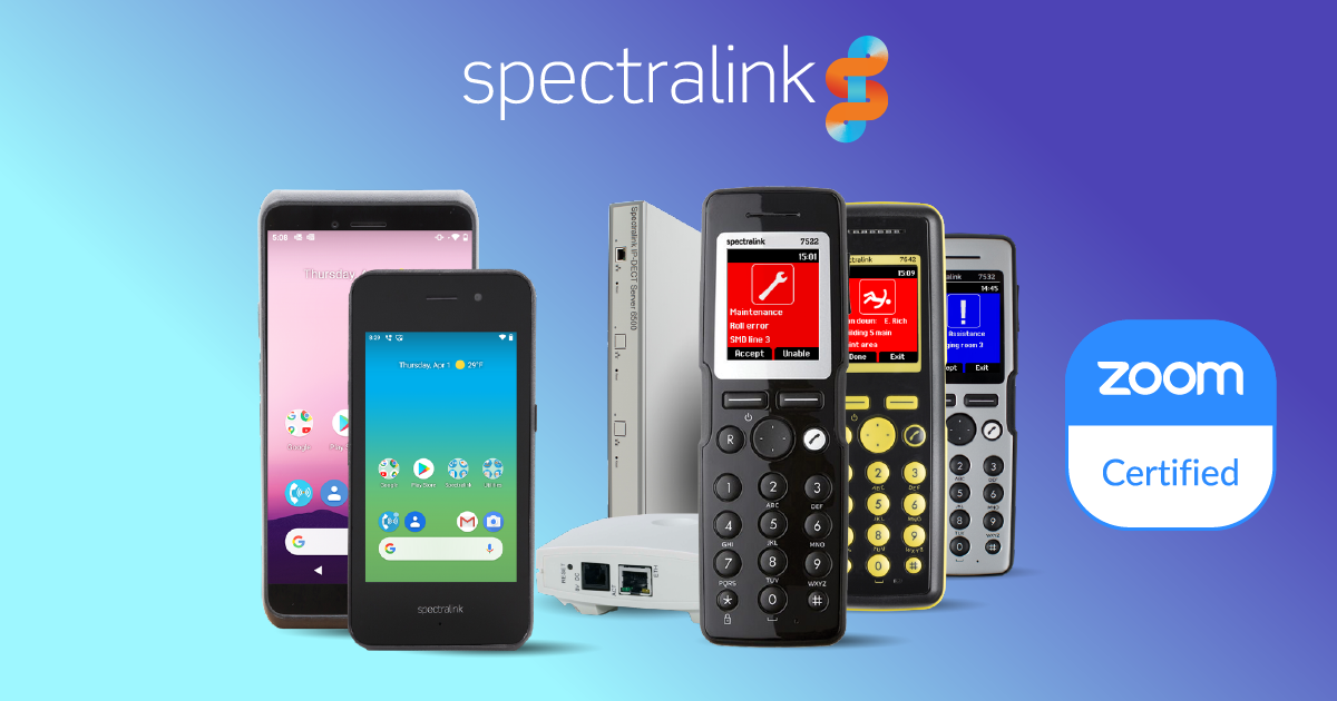 La suite di dispositivi mobili Spectralink ottiene la certificazione Zoom Phone e migliora l'esperienza wireless