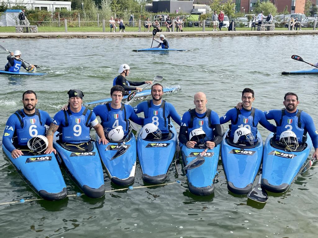 LB9 AI CAMPIONATI EUROPEI DI CANOA POLO