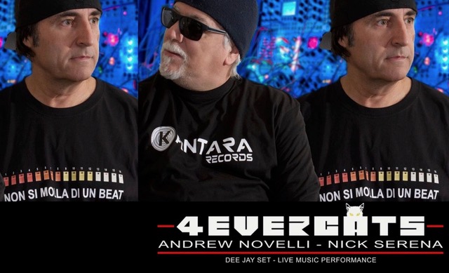 Andrew Novelli e Nick Serena in 4EverCats uniscono live performance e dj set
