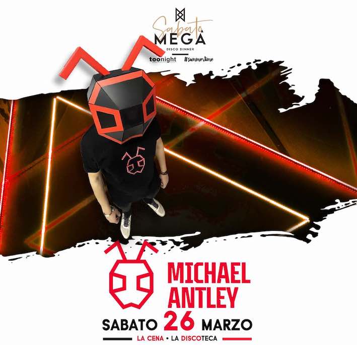   26/3 Michael Antley fa scatenare Megà Disco Dinner - Pescara 