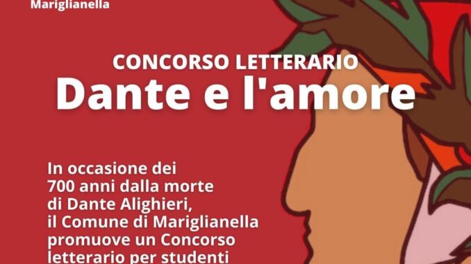 -Mariglianella, Amministrazione Comunale, ecco le opere vincitrici del Concorso “Dante e l’Amore”.
