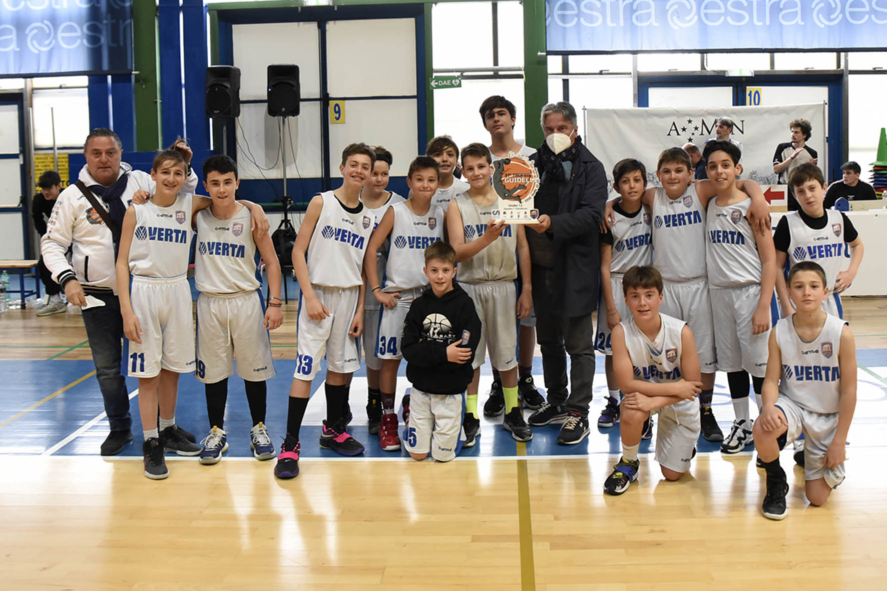 La Scuola Basket Arezzo festeggia al trofeo nazionale “Guidelli” 