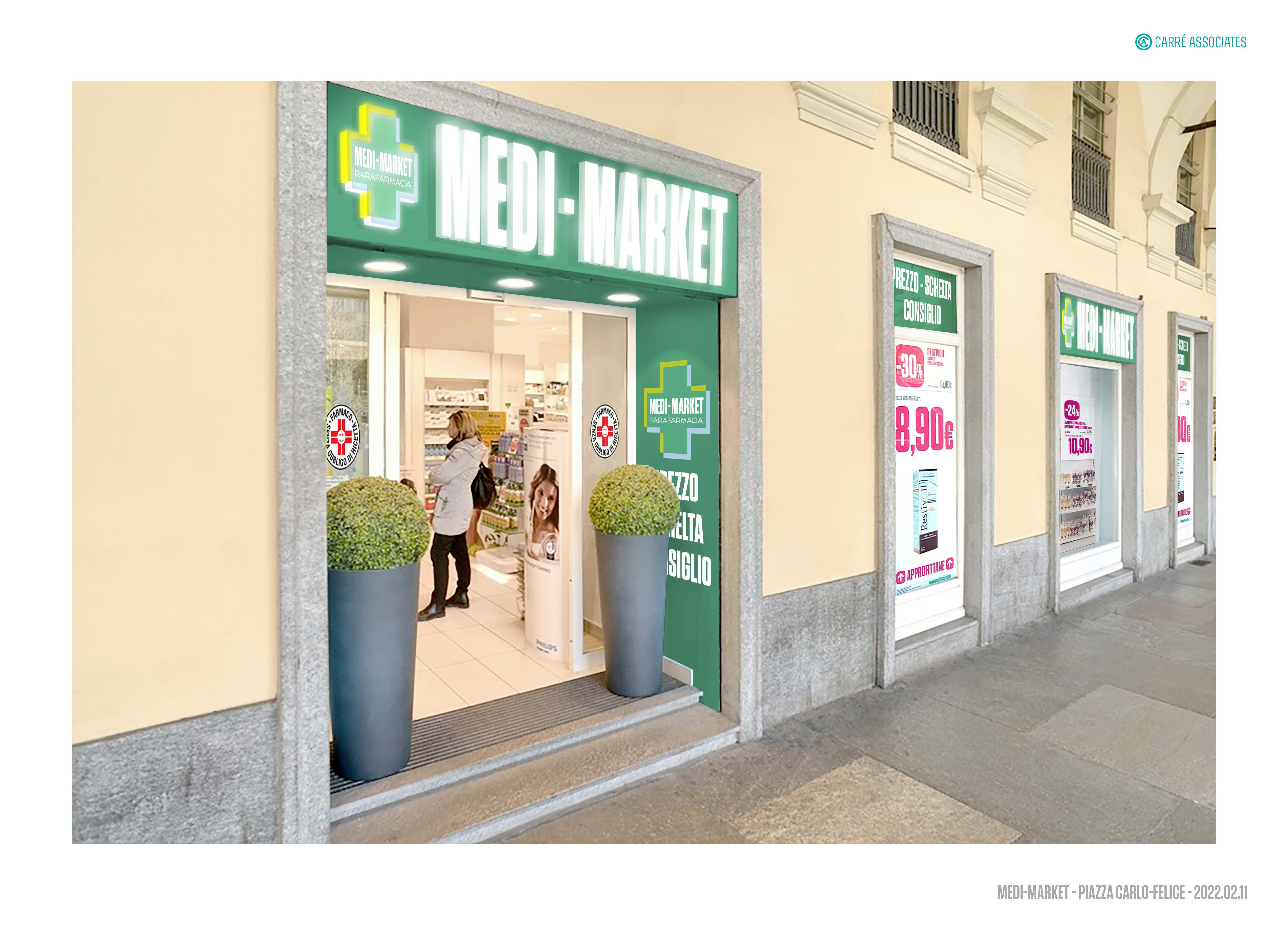 Lo storico punto vendita di Piazza Carlo Felice riapre il 3 maggio ad insegna Medi-Market,  con una bella partnership con Il Museo del Cinema di Torino