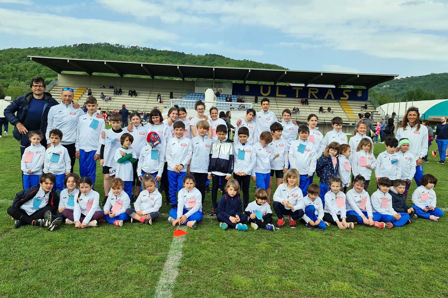 Nove medaglie per l’Alga Atletica Arezzo al Campionato di Società Allievi