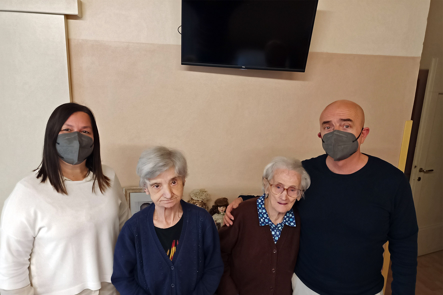 Una donazione di sette televisori per la Casa di Riposo “Fossombroni”