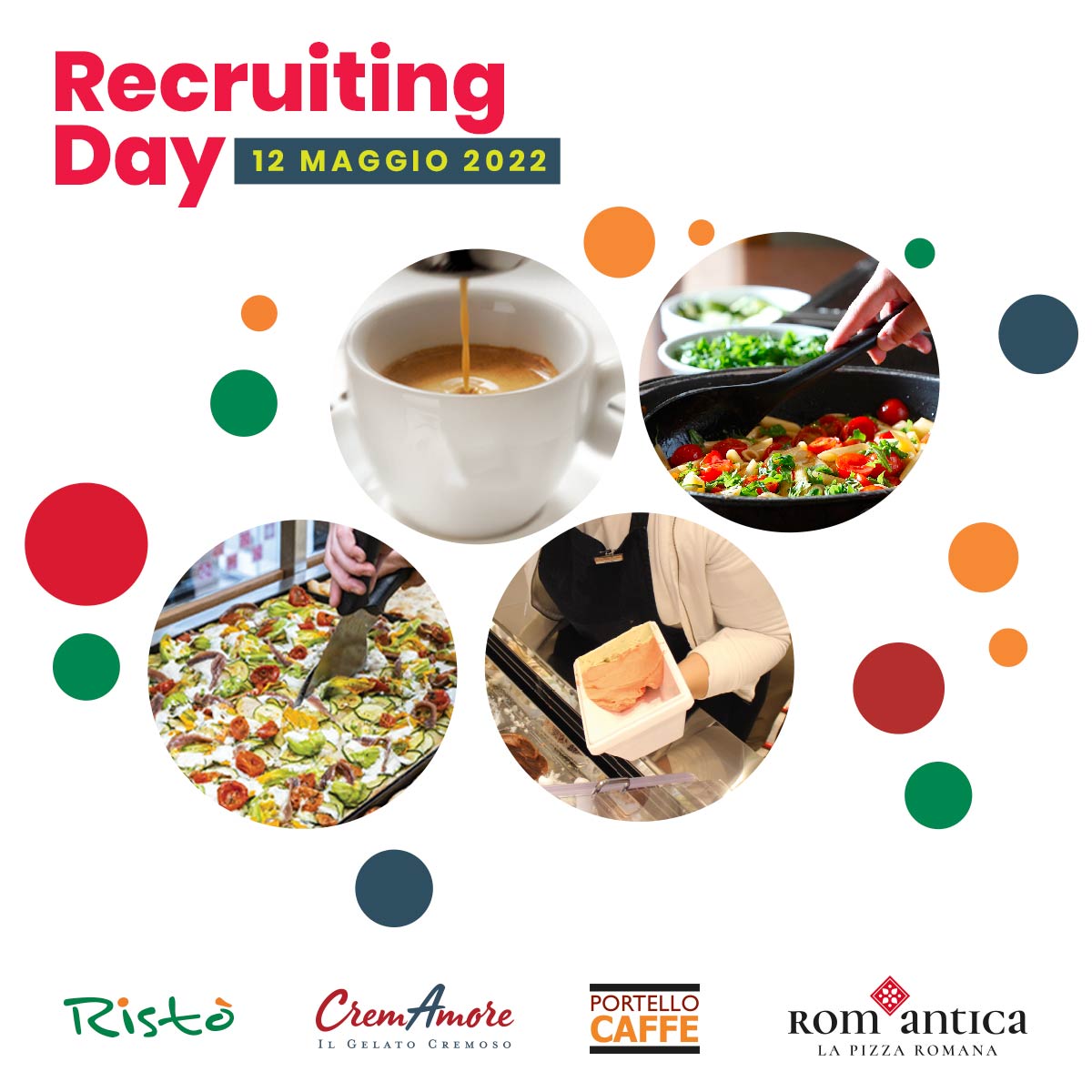 COMUNICATO STAMPA - Opportunità di lavoro per gli addetti alla ristorazione: Recruiting Day di VERA Srl aperto a tutti giovedì 12 maggio ad Arese