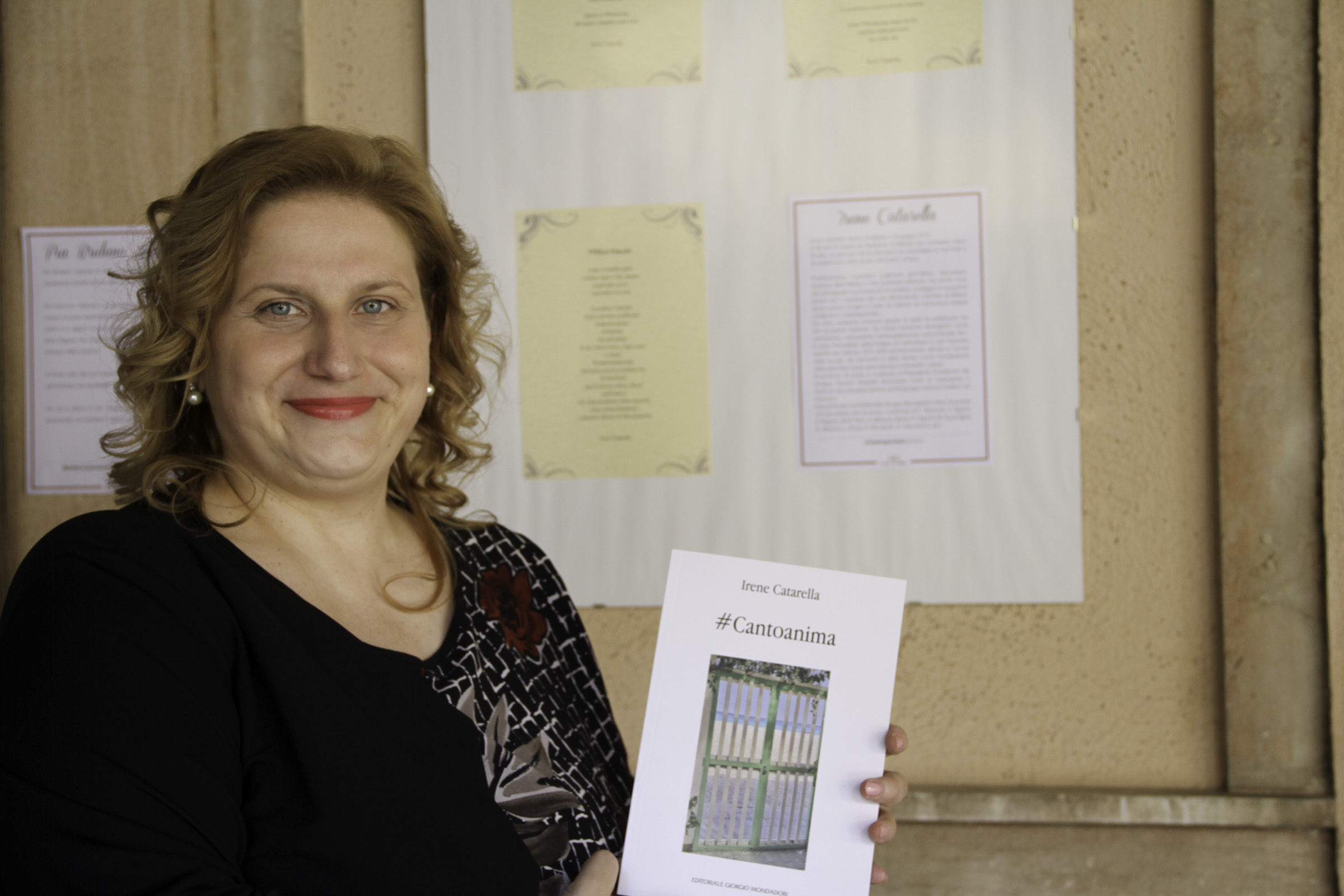 #Cantoanima, il libro della poetessa Irene Catarella presente al Salone del libro di Torino presso lo stand G. Mondadori