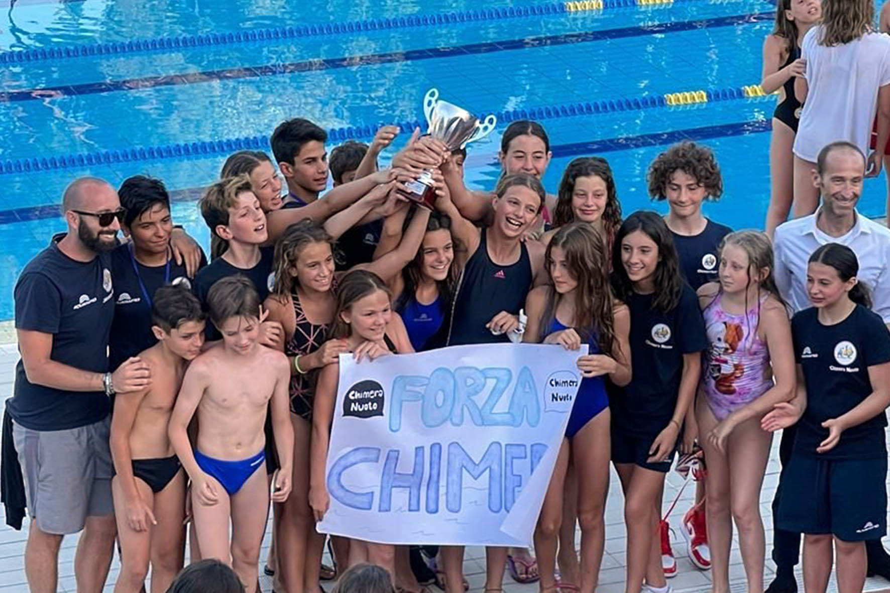 La Chimera Nuoto è seconda al Campionato Regionale Estivo Esordienti A