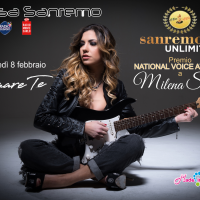 Milena Setola premiata a Casa Sanremo con il National Voice Awards
