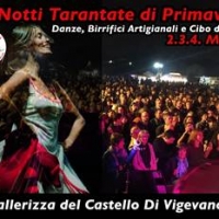 Da VENERDI' 2 A DOMENICA 4 MARZO, @ Cavallerizza del Castello di Vigevano (PV), LE NOTTI TARANTATE DI PRIMAVERA