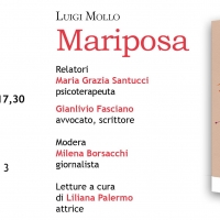 Mariposa, il profondo viaggio di Luigi Mollo in un libro edito da Turisa e presentato il 5 aprile a Napoli