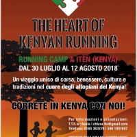 Prossimo stage di allenamento in Kenya dal 30 luglio al 12 Agosto