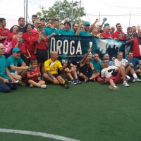 L'ORGOGLIO DI DIRE NO ALLA DROGA  Celebrata a Cagliari la Giornata Internazionale Contro l'uso di Droga  con un quadrangolare di calcio a 5