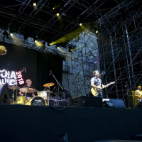 La grinta esplosiva dei Predarubia sul palco del Pistoia Blues. La band lucchese premiata anche come miglior video indipendente per 