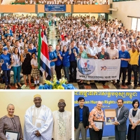 Il Tour Educativo Mondiale di Gioventù per i Diritti Umani visita sette nazioni