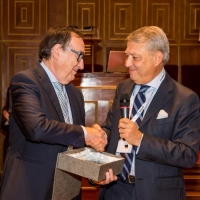 Gian Andrea Pedrazzini, presidente e fondatore del Gruppo Inpeco, ha ricevuto il premio per l’innovazione in ambito della Medicina di Laboratorio
