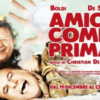 Christian De Sica e Massimo Boldi: sabato “Amici Come Prima” all’Uci Cinemas di Parco Leonardo