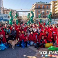 Riccione: Oltre 100 Coraggiosi per il Primo Bagno del Capodanno 2019