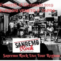 Le selezioni del Sanremo Rock arrivano in Veneto: venerdì 18/1 a Montebello Vicentino