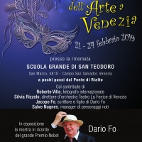 Spoleto Arte ricorda Dario Fo con Michele Placido per il Carnevale dell’arte a Venezia