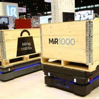 Mobile Industrial Robots presenta MiR1000: trasporto di carichi pesanti e pallet fino a una tonnellata e primo sistema di navigazione dell’intera flotta basato sull’IA