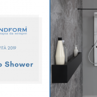 Novità 2019 Grandform: Colonna Doccia Techno E-Shower e Techno M-Shower