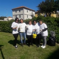 Volontari impegnati in pulizie di “primavera” alla Rocca Roveresca di Senigallia