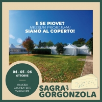 Goloserie con il principe dei formaggi: Vizzolo Predabissi (Milano) ospita dal 4 al 6 ottobre la Sagra del Gorgonzola, a ingresso gratuito