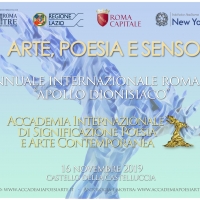 Arte, Poesia e Senso. Annuale internazionale romana Apollo dionisiaco 2019. 