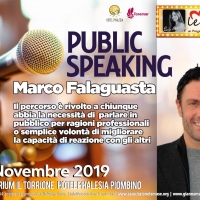 PUBLIC SPEAKING  con l'attore Marco Falagusta