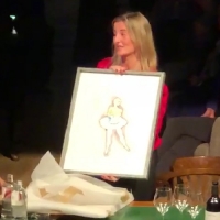 L'artista delle donne Matteo Fieno omaggia Belen Frau, amministratore delegato di Ikea Italia